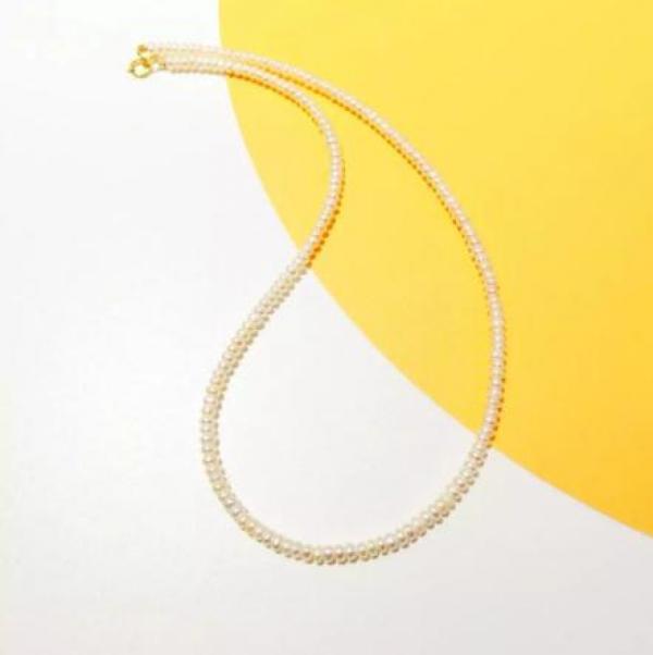 Arrival Pearl Choker Necklace 925 Sterling Silver