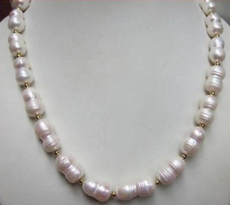 12-14MM Akoya Pearl Necklace 18in 14k