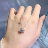 Sapphire Gemstone Necklace 925 Sterling Silver Fine Jewelry