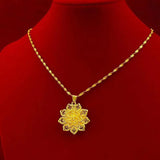Vietnam Sand Necklace for Women, 24K Gift