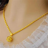 Vietnam Sand Necklace for Women, 24K Gift