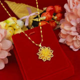 Vietnam Sand Necklace for Women, 24K Gift