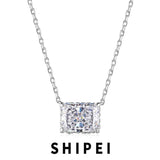 925 Silver Sapphire Necklace for Women