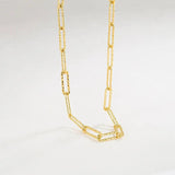 Fairy Sparkling Necklace S925 Sterling Silver Cold Wind Clavicle Chain
