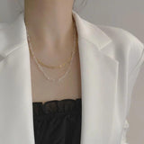 Fairy Sparkling Necklace S925 Sterling Silver Cold Wind Clavicle Chain