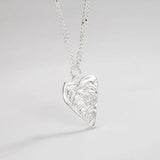 S925 Sterling Silver Love Necklace for Women