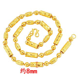 European Fine Man 24KT Chain Necklace