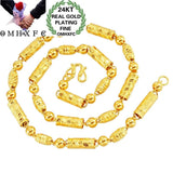 European Fine Man 24KT Chain Necklace