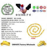 European Fine Man 24KT Chain Necklace