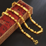 European Fine Man 24KT Chain Necklace