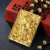 Vintage GUANYIN 18KT Pendant Necklace NL166