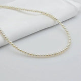 Delicate Natural Small Pearl Beaded Necklace