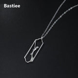 Bastiee 925 Silver Branch Necklace Pendant Vintage Jewelry Chinese Style