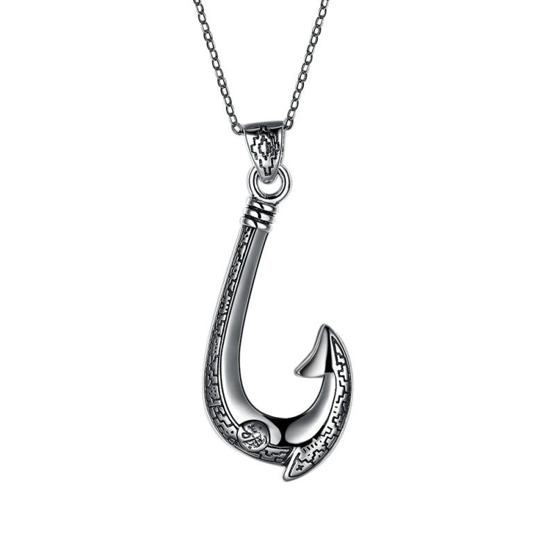 Vintage 925 Sterling Silver Anchor Pendant Necklace