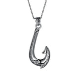 Vintage 925 Sterling Silver Anchor Pendant Necklace