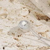 Ball Necklace S925 Sterling Silver Accessories Gift