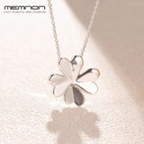 925 Sterling Silver Four-Leaf Clover Necklaces for Women