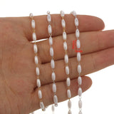 2M Stainless Steel Bead Chain for DIY Eyeglasses Necklace