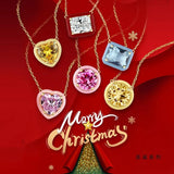 Enamel CZ Collar Necklace 925 Silver Wedding Jewelry