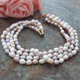 8-9mm Rice Freshwater Pearl Necklace