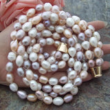 8-9mm Rice Freshwater Pearl Necklace