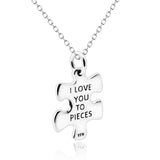 S925 Silver Letter Pendant Necklace