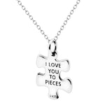 S925 Silver Letter Pendant Necklace