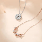 925 Silver Four Leaf Clover Necklace for Women