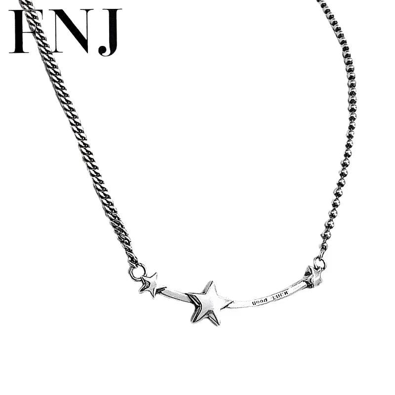Star Pendant 925 Silver Necklace for Jewelry Making