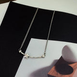 Star Pendant 925 Silver Necklace for Jewelry Making