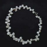 Baroque Freshwater Pearl Oval Necklace for Women