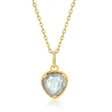 925 Sterling Silver Heart Pendant Labaradorite Fine Jewelry