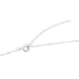 Heart Shape Pendant Necklace for Women 925 Silver Jewelry