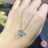 S925 Sterling Silver 1:1 Copy Necklace with Logo