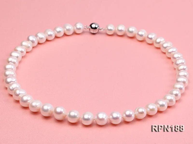 Freshwater Pearl Necklace 8-9mm Magnet Clasp