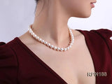 Freshwater Pearl Necklace 8-9mm Magnet Clasp