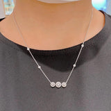 925 Silver Beach Necklace Fall Winter Jewelry