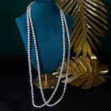 Classic Sweater Chain Freshwater Pearls Necklace Boutique Jewellery