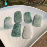 Natural Myanmar Emerald Jadeite Pendant Necklace High-End Gift