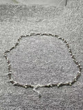 UNOde50 925 Silver Ball Knot Necklace Jewelry