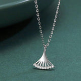 S925 Silver Zircon Pendant Necklace For Women 40+5cm