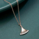 S925 Silver Zircon Pendant Necklace For Women 40+5cm