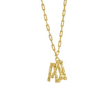925 Silver Irregular Pendant Necklace Twist Choker