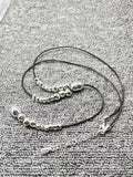 925 Silver Beads Rope Necklace Jewelry