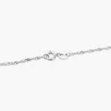 925 Silver Necklace Zircon Pendant Wedding Jewelry