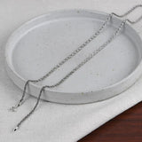 2.3mm Rope Chain 925 Silver Women Necklaces for Jewelry Making