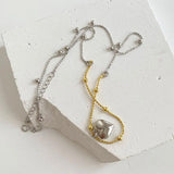 925 Silver Heart Pendant Choker Necklace Women