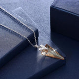 Lekani Crystal Women Necklace Triangle Pendant Necklace