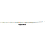 925 Silver Chokers Knotted Morganite Stone Beads Necklace Mix Colorful Jewelry