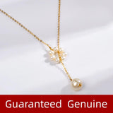 Freshwater Pearl Necklace Fine Jewelry Choker Party Gift X583